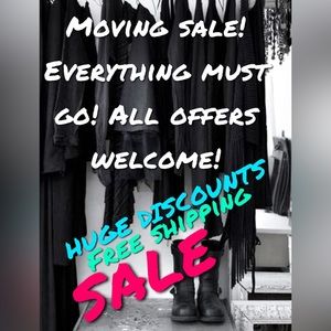 Moving Sale Make Offers Huge Discounts & Free Shipping! Accepting Lowball Offers